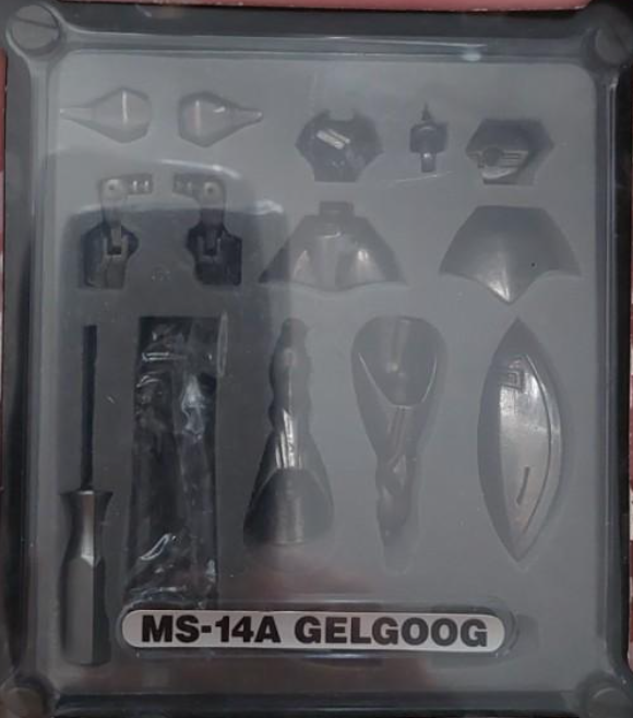 Bandai Chogokin Nano Mobile Suit Gundam MS-14A Gelgoog Action Figure