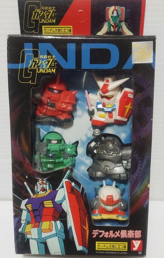 Yutaka Mobile Suit Gundam Deformed Club Collection Type B Finger Puppets Figure