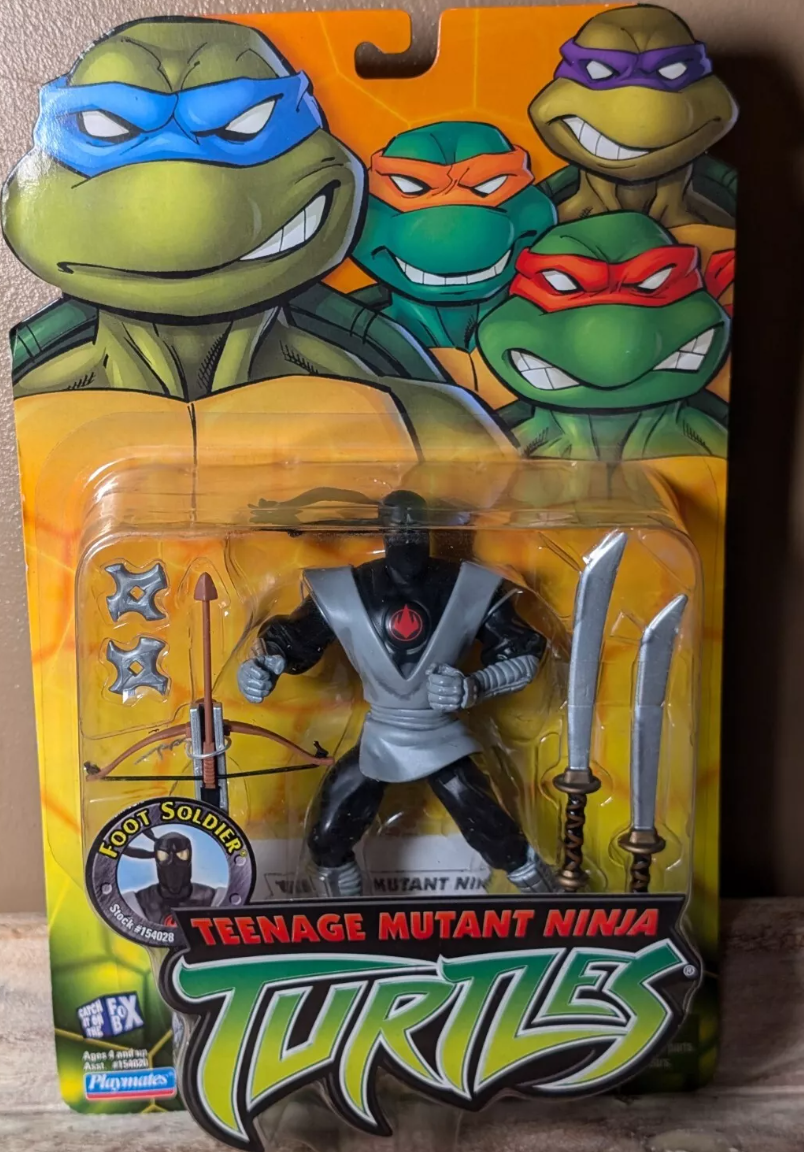 Takara Tomy Playmates 2007 TMNT Teenage Mutant Ninja Turtles MT-06 Foot Soldier Action Figure