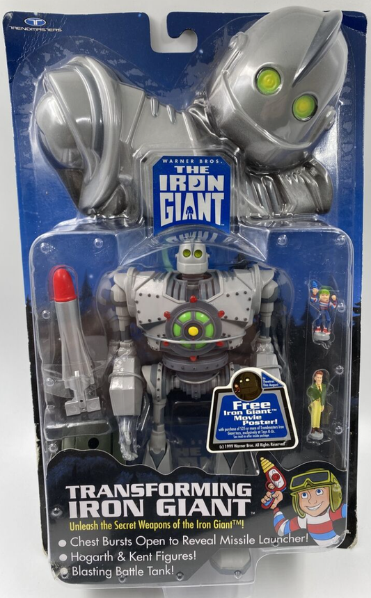 Trendmasters 1999 Warner Bros Transforming The Iron Giant Action Figure