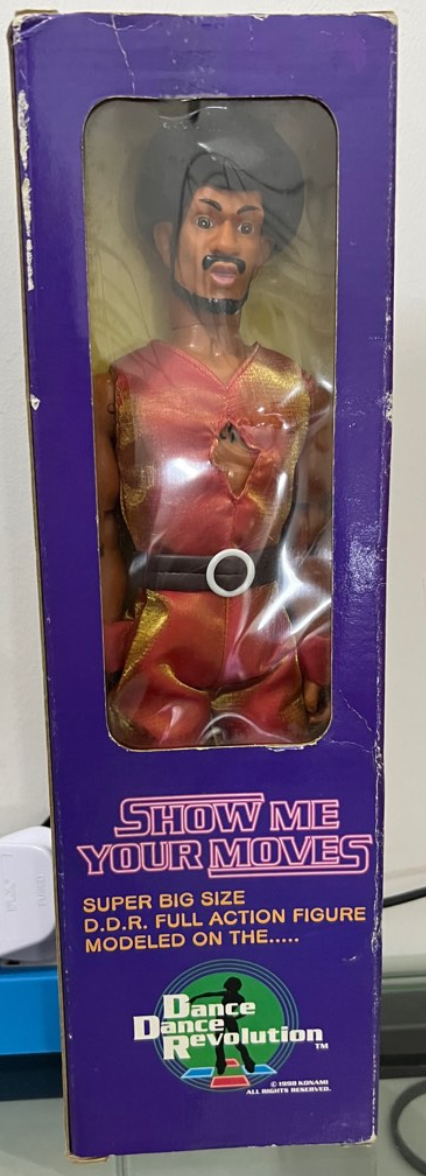 ダンスダンスレボリューション Mr.DDRMANビッグフィギュア 全4種 非売品 ダンスダンスレボリューション Mr.DDRMANビッグフィギュア 全4種