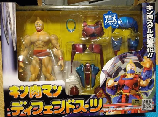 Romando Yudetamago's Kinnikuman The Ultimate Muscles Kinnikuman Defend Suit Anime Color ver Action Figure