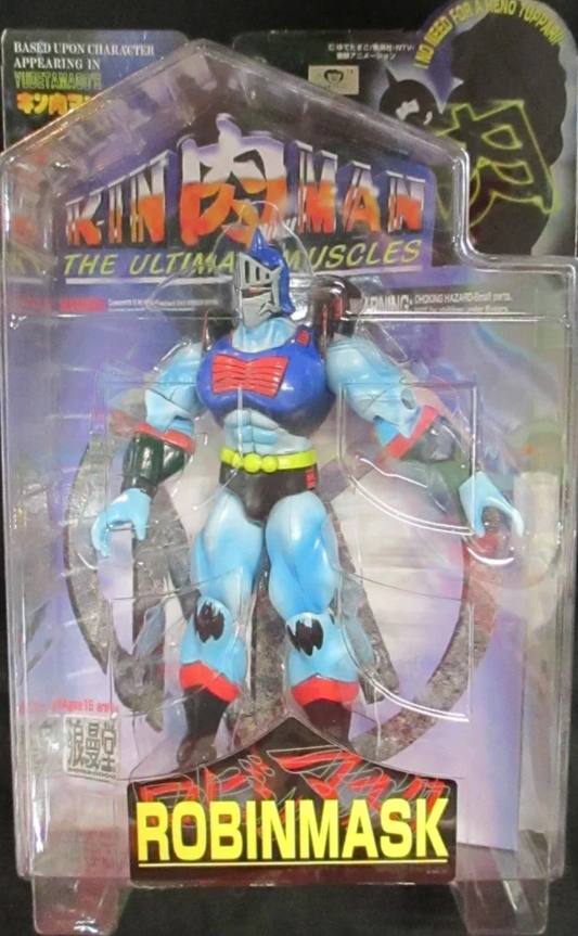 Romando Yudetamago's Kinnikuman The Ultimate Muscles Robin Mask Blue ver Action Figure