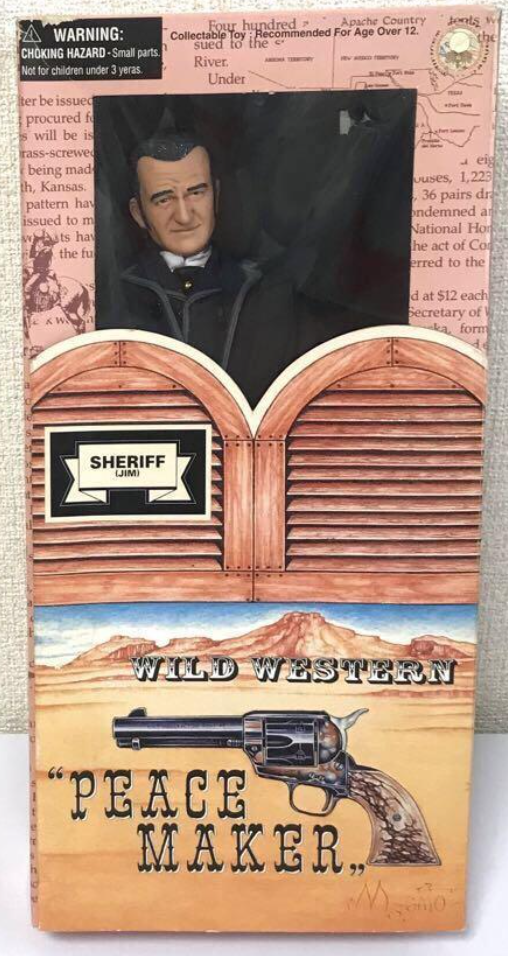 Yamamoto 1/6 12" Wild Western Peace Maker Sheriff Jim Action Figure