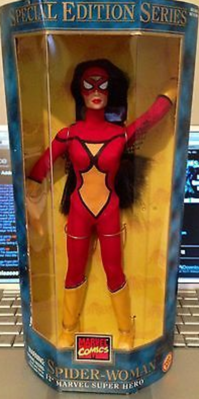 Toy Biz 1997 1/6 12" Marvel Super Hero Special Edition Series Spider Woman Action Figure