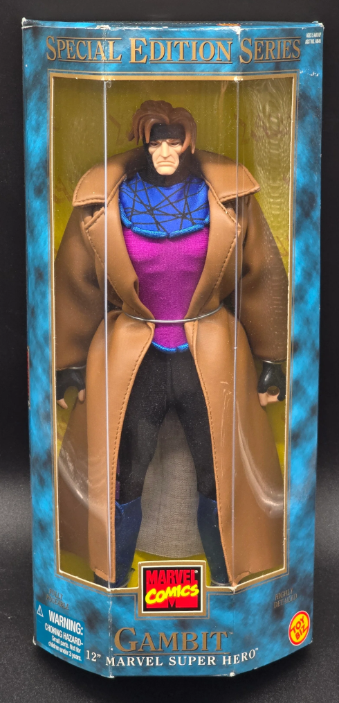 Toy Biz 1997 1/6 12" Marvel Super Hero Special Edition Series Gambit Action Figure