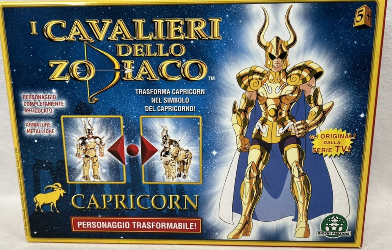 Giochi Preziosi Saint Seiya Myth Cloth I Cavalieri Dello Zodiaco Cigno D'argento Capricorn Plastic Action Figure