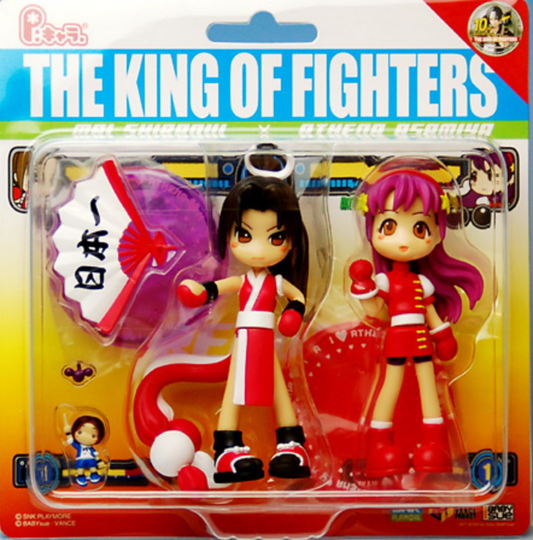 Pinky St Cos P Chara SNK King Of Fighters Mai Shiranui & Athena Trading Collection Figure