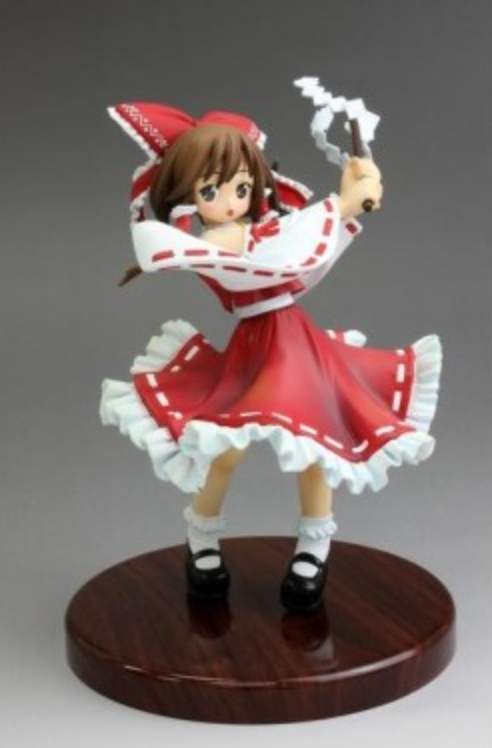 Toranoana 2009 Touhou Project Midnight Figure Collection 02 Hakurei Reimu Pvc Figure