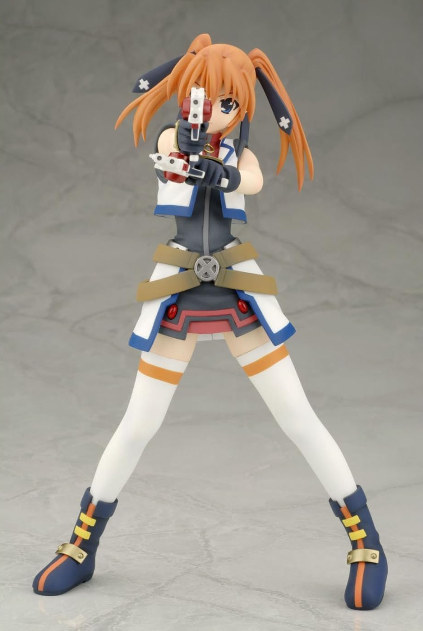 Movic 1/8 Magical Girl Lyrical Nanoha StrikerS Teana Lanster Pvc Figure