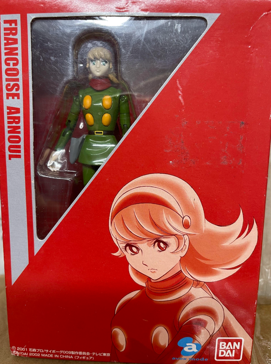 Bandai 2002 Cyborg 009 003 Francoise Arnoul Action Figure