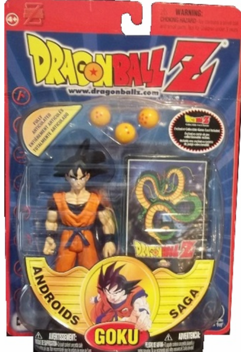 Irwin toys Dragon Ball Z Collect Them All Saga Androids Goku 6" Action Figure