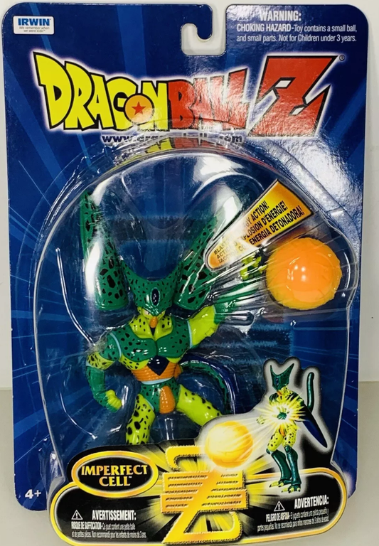 Irwin Toys Dragon Ball Z Imperfrect Cell Blasting Energy 6" Action Figure