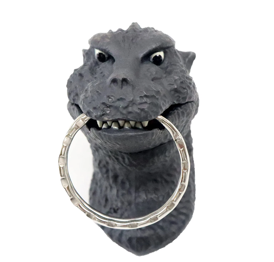 Folkart Toho Godzilla 1954 Magnet Key Ring Chain Holder 2" Trading Figure
