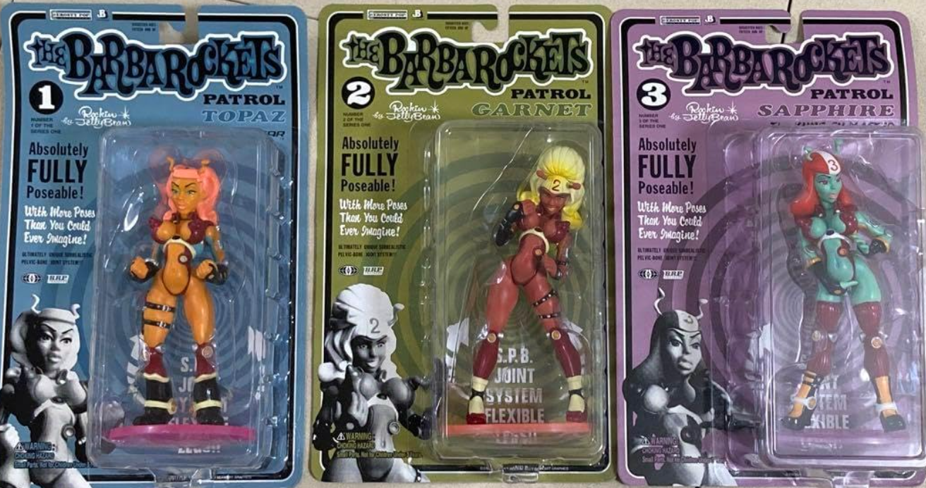 Medicom Toy Rockin Jelly Bean's The Barba Rockets Patrol