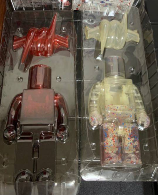 Medicom Toy 2003 Kubrick 400% Recon Stash & Futura 2 10" Vinyl Figure Set