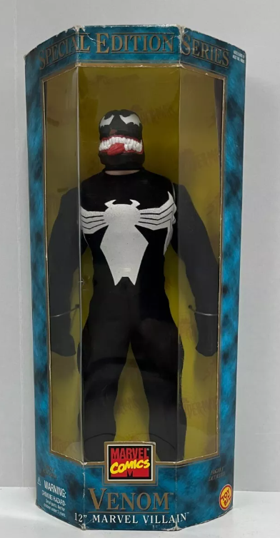 Toy Biz 1997 1/6 12" Marvel villain Special Edition Series Venom Action Figure