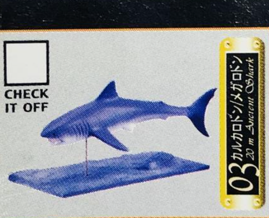 Medicom Toy The Great Mystery Museum Collection Series 2 No 03 20m Ancient Shark Trading Figure