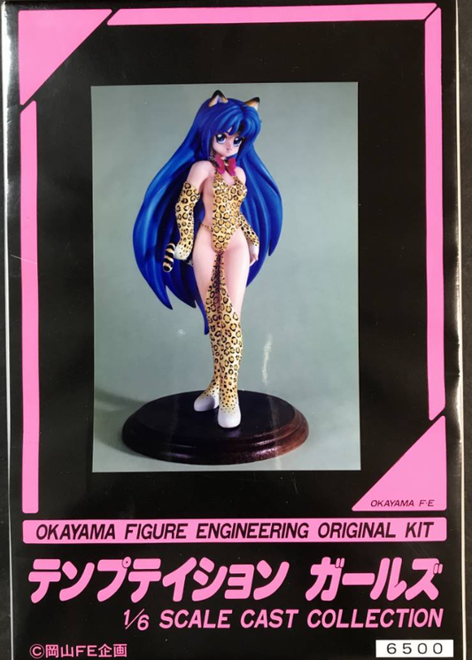 Okayama Figure Engineering 1/6 Original T Girls Collection Vol 1 The Rumored Leopard Yumika Chan Cold Cast Model Kit Figure