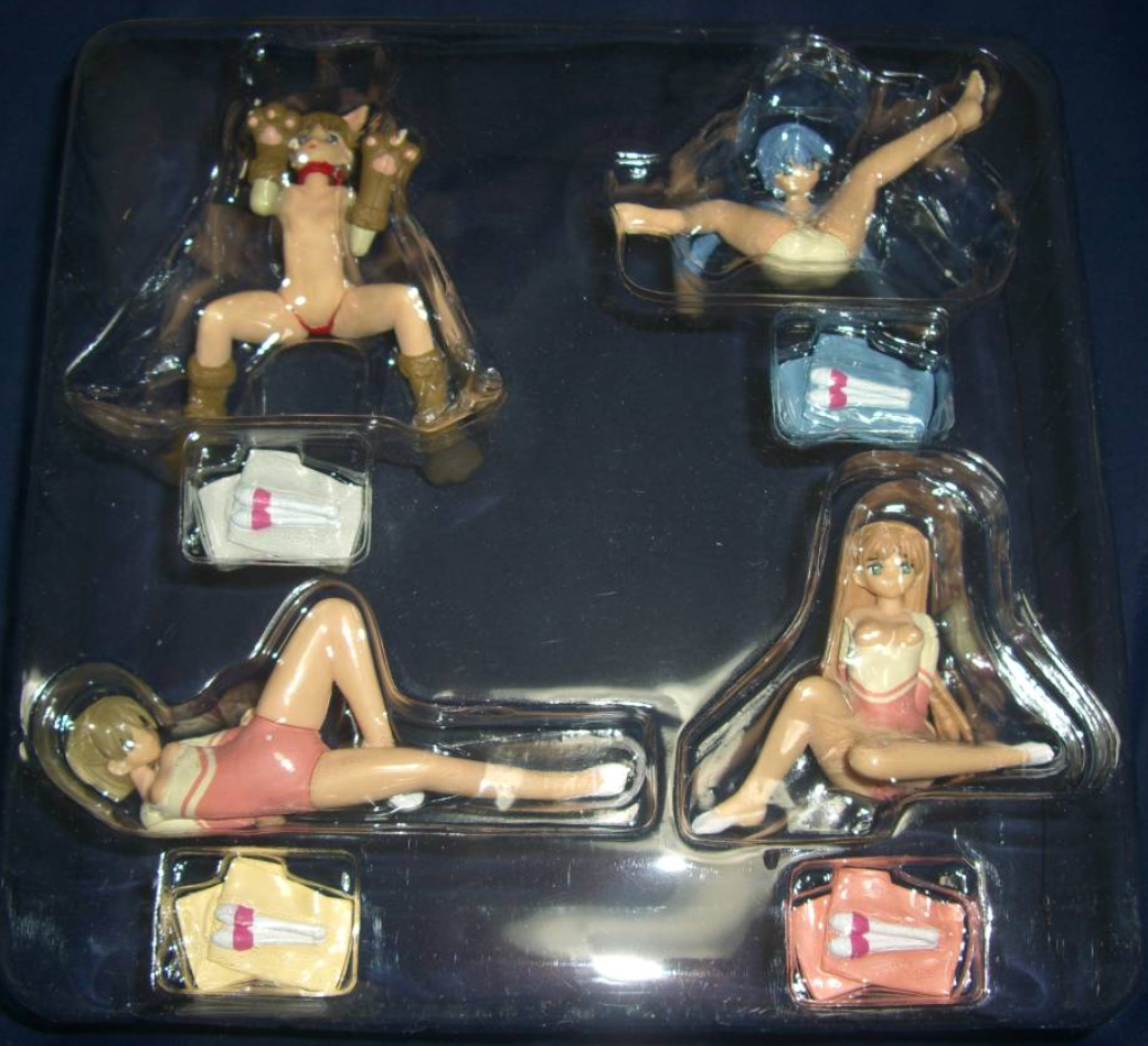 Giga Pulse Collection Vol 3 Rhythmic Gymnastics Tentative 4 Trading Figure Set