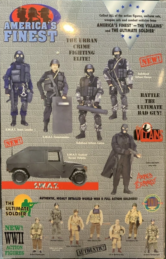21st Century Toys 12" 1/6 Ultimate Soldier America's Finest The Villains Armed Terrorist Action Figure