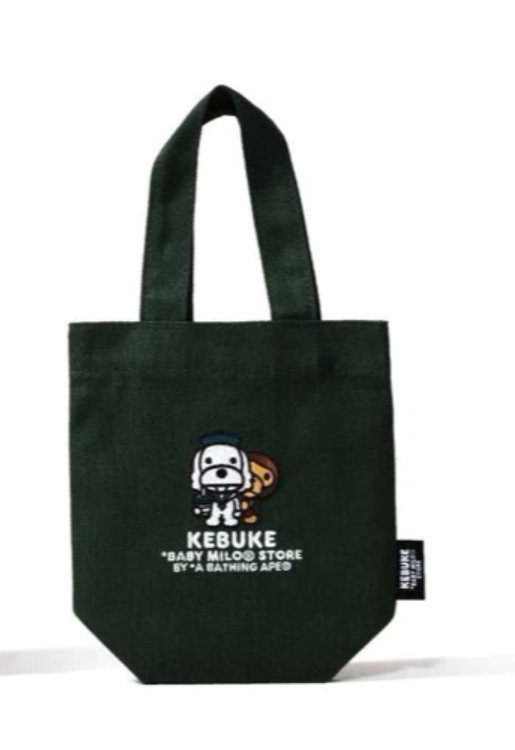 Baby Milo Store Taiwan Kebuke Limited Mini Tote Bag Green ver Baby Milo Store Taiwan Kebuke Limited Mini Tote Bag Green ver