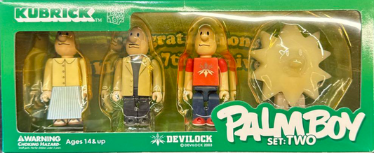 Medicom Toy 2003 Kubrick 100% Devilock Palmboy Set Two 4 Action Figure Set