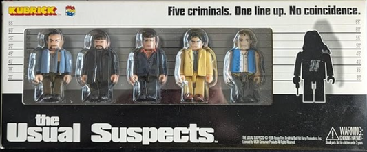 Medicom Toy Kubrick 100% The Usual Suspects 6 Action Figure Set