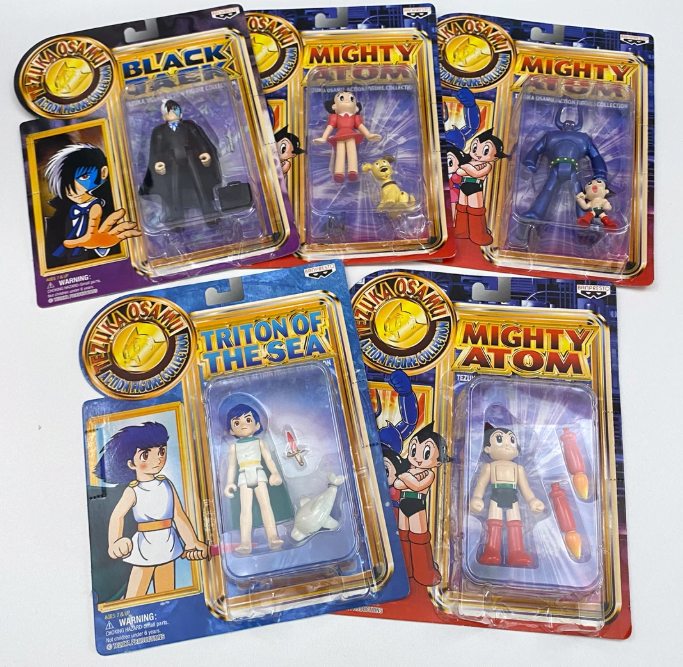 Banpresto Tezuka Osamu Collection 5 Action Figure Set