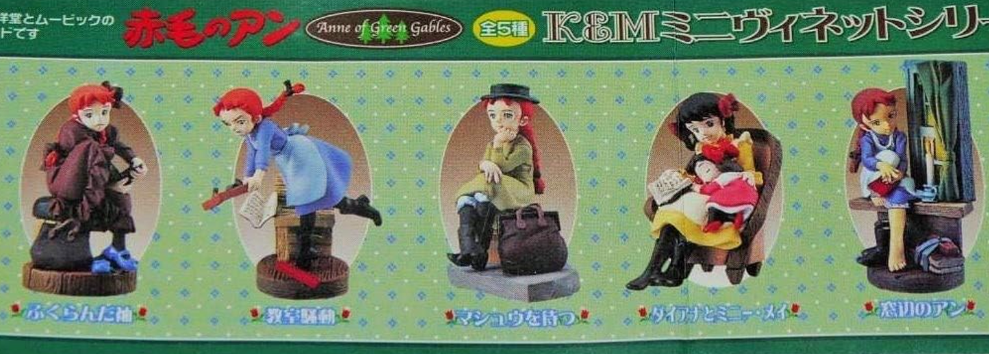 Kaiyodo Movic K&M World Of Masterpiece Theater Series Anne of Green 5 Collection Figure Set