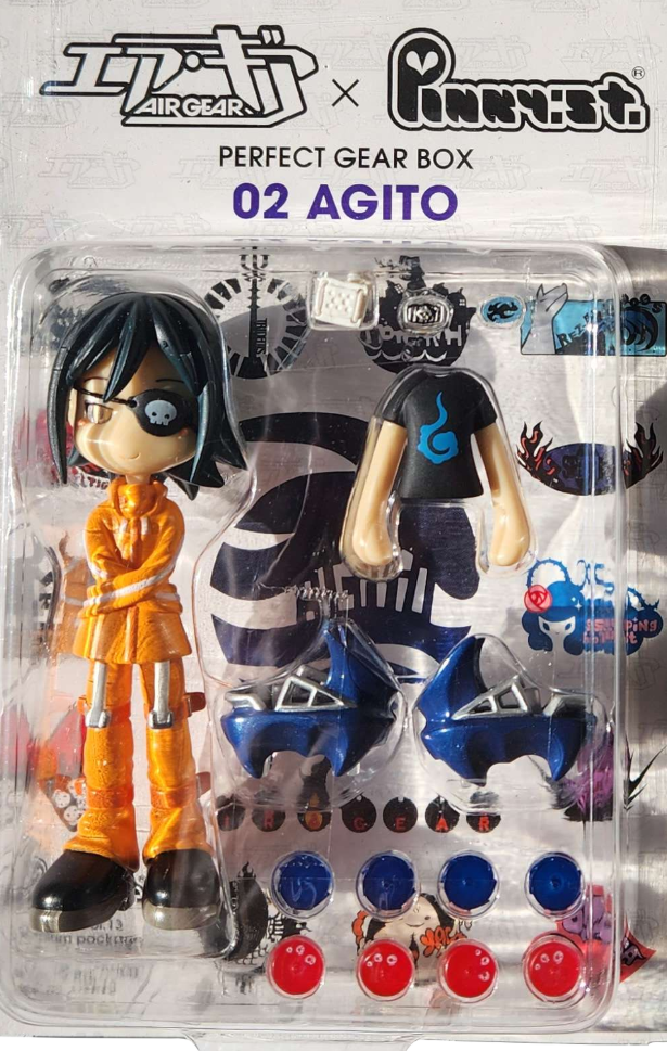 air gear figure Pinky St Air Gear Perfect Gear Box 02 Agito Trading Figure
