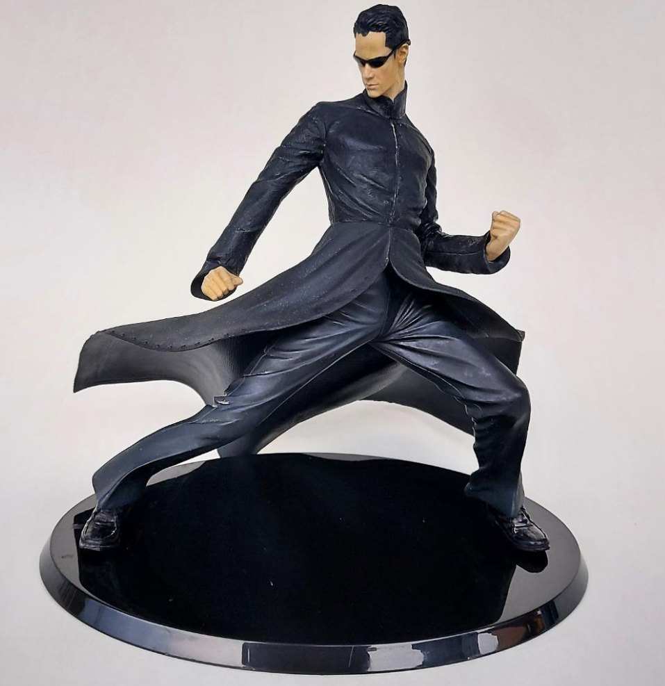 Kotobukiya Artfx 1/6 Matrix Reloaded Soft Vinyl Neo The Matrix Reloaded ver Pvc Figure