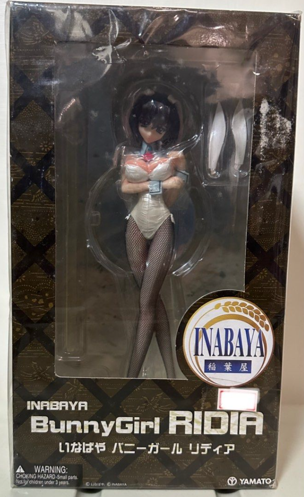 Yamato Inabaya Bunny Girl Ridia White ver 8" Pvc Figure