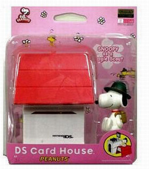 Nintendo The Peanuts Snoopy DS Card House Pink ver Trading Figure