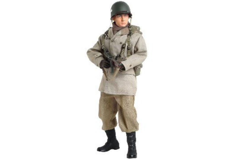 Dragon 1/6 12" 70314 Bastogne 1944 101st Airborne Nco 327th Glider Infantry Regiment Staff Sergeant Tab Action Figure