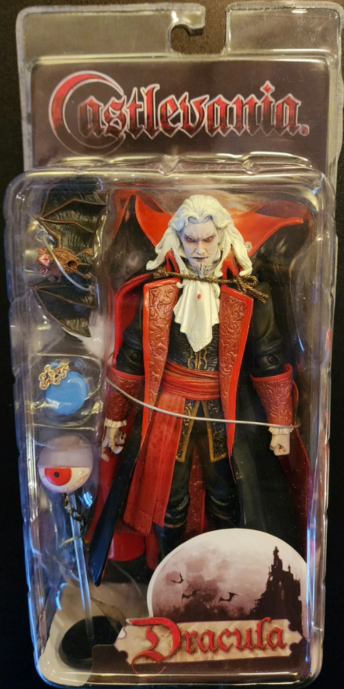 Player Select 2007 Neca Konami Castlevania Dracula Mouth Close ver 7" Actioin Figure
