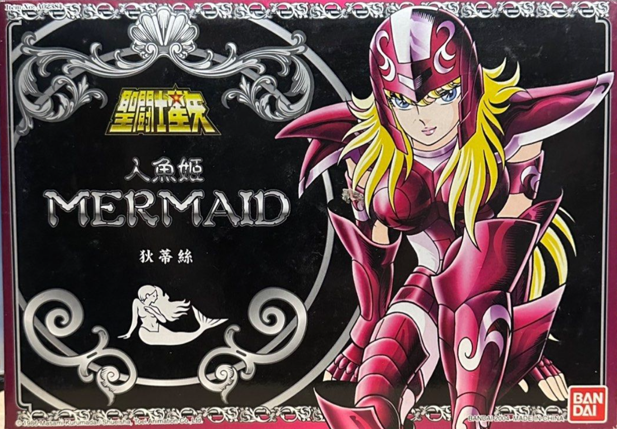 Bandai Saint Seiya Myth Mermaid Thetis Plastic Action Figure