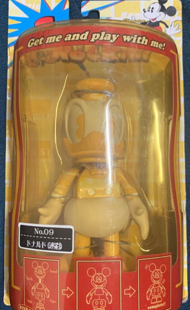 Sega Disney Characters Super Rockin No 09 Donald Duck Bobble Head Figure