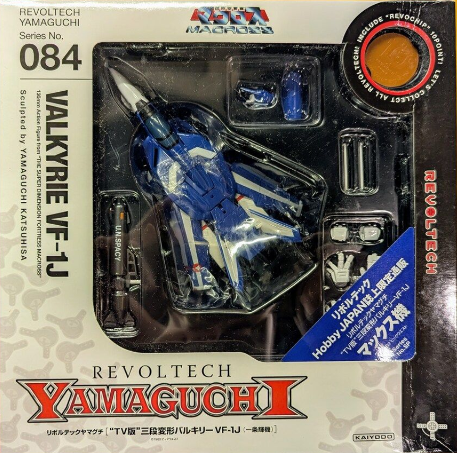 Kaiyodo Revoltech Yamaguchi 084 Robotech Macross Three-stage