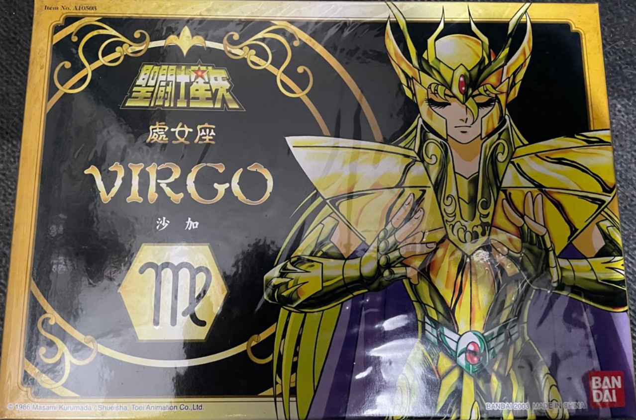 Bandai Saint Seiya Myth Cloth Virgo H.K. ver Plastic Action Figure