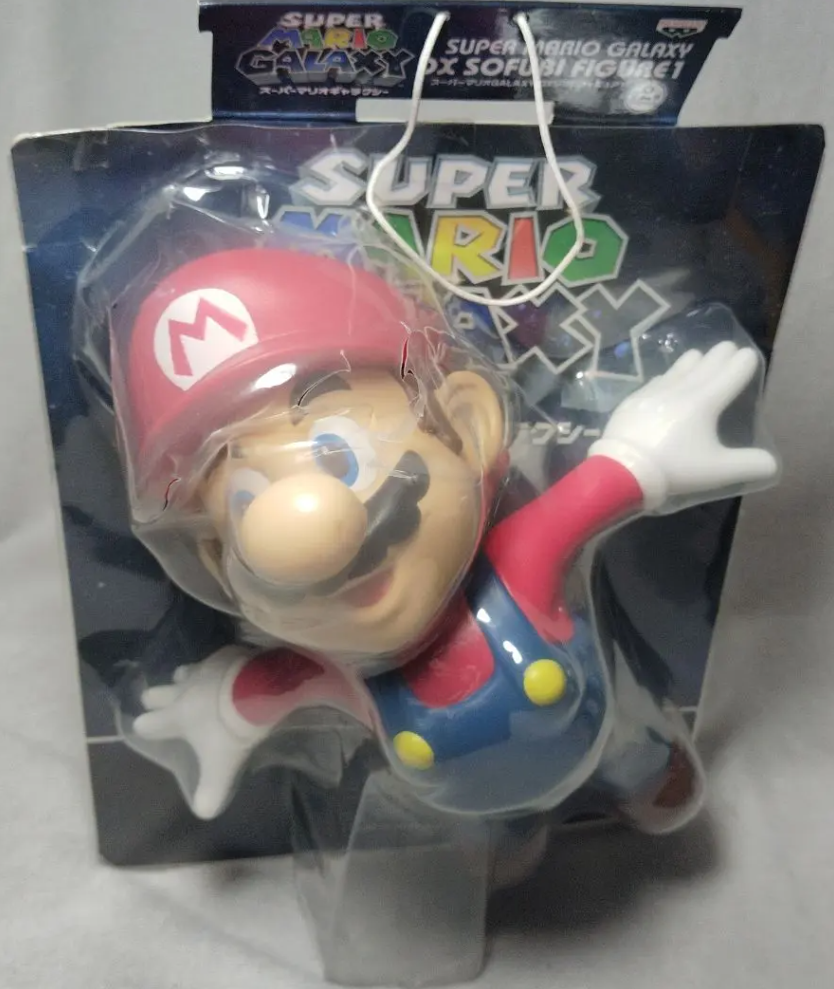 Banpresto Nintendo Super Mario Galaxy Characters DX Sofubi Part 1 Mario Vinyl Figure