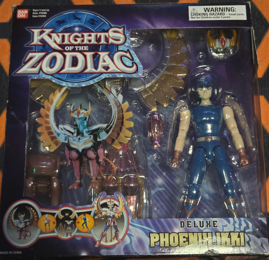 Bandai Saint Seiya Knights of The Zodiac Deluxe Phoenix Ikki Action Figure
