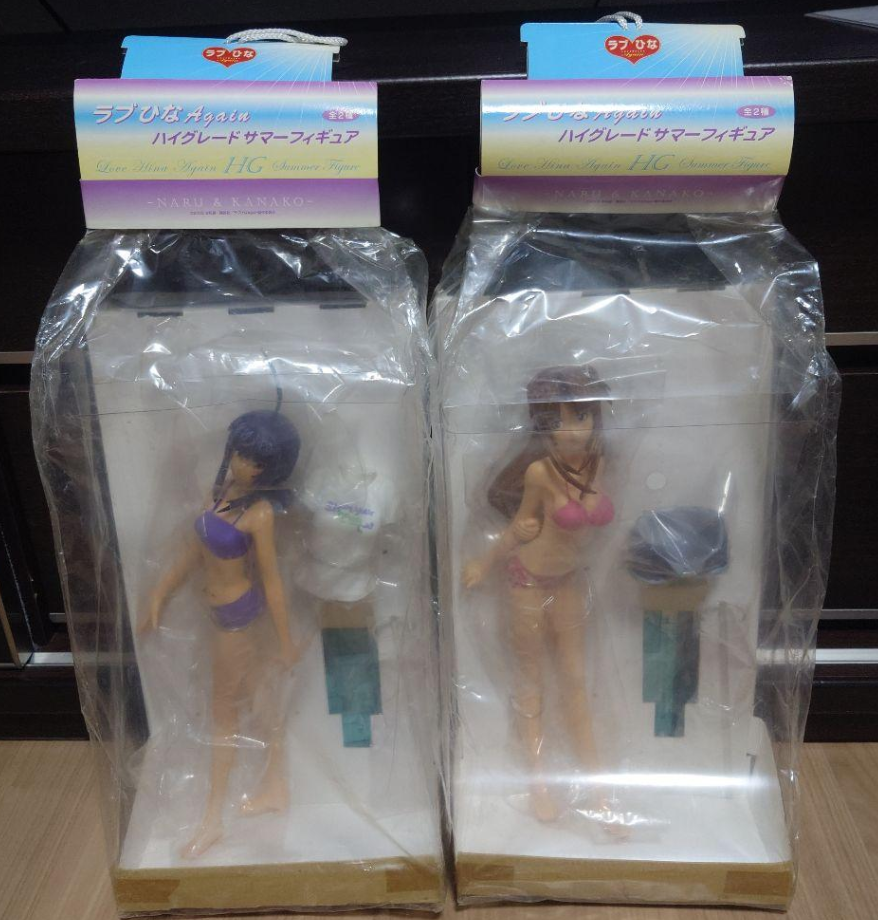 Sega Prize Love Hina Again High Grade Summer Narusegawa Naru & Urashima Kanako Pvc Figure Set