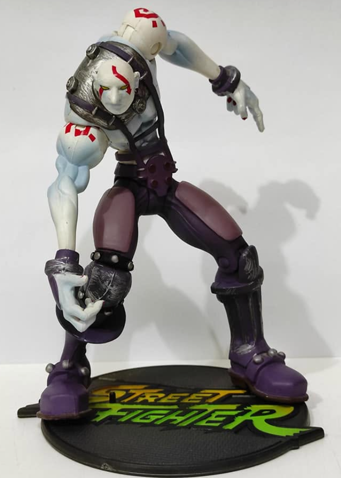 ReSaurus 1999 Capcom Street Fighter Round Two Necro Player Two Action Figure