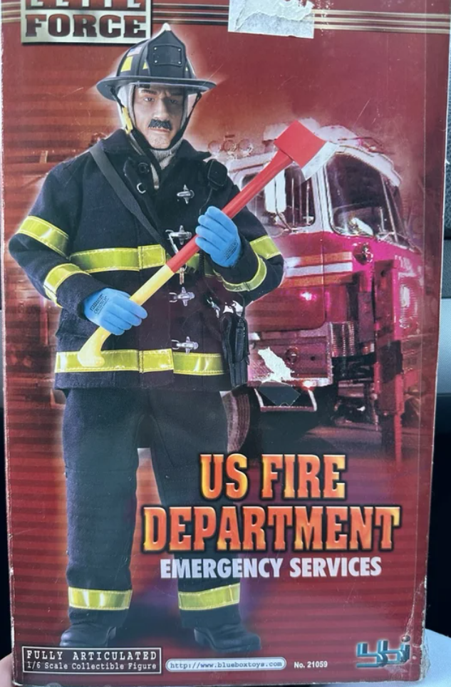 BBi 12" 1/6 Elite Force US Fire Department Emergency Service Action Figure