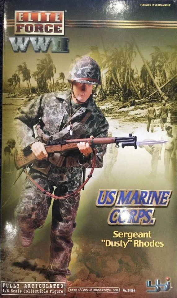 BBi 1/6 12" 21084 Elite Force US Marine Corps Sergeant Dusty Rhodes Action Figure