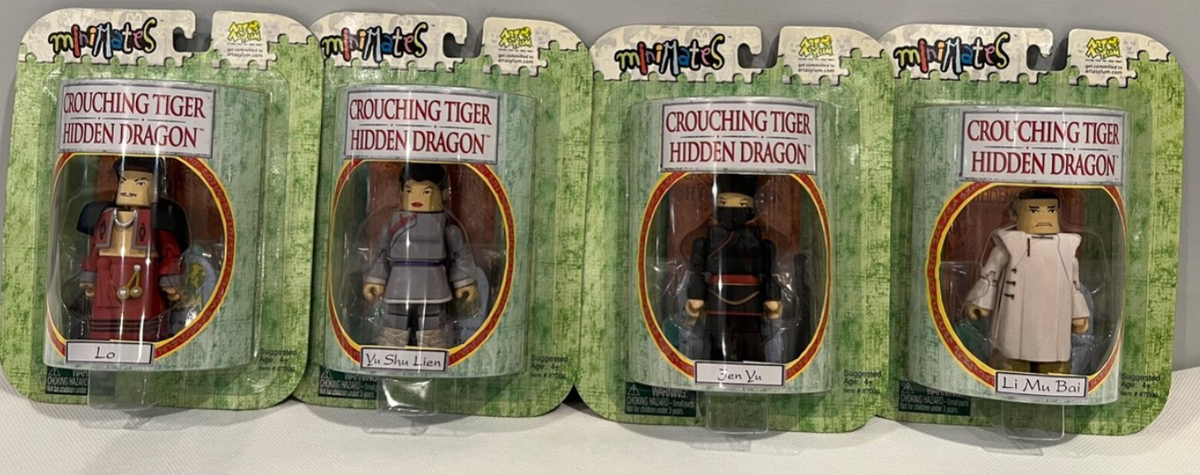 Art Asylum Minimates Crouching Tiger Hidden Dragon 4 Action Figure Set