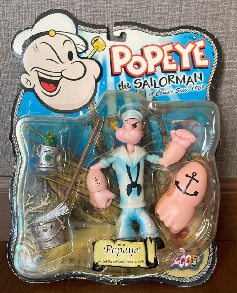 Mezco Toys Popeye The Sailorman Sailor Popeye Trading Figure