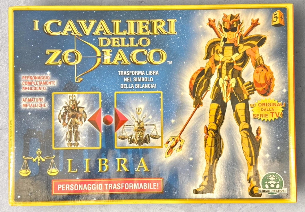 Giochi Preziosi Saint Seiya Myth Cloth I Cavalieri Dello Zodiaco Libra Plastic Action Figure