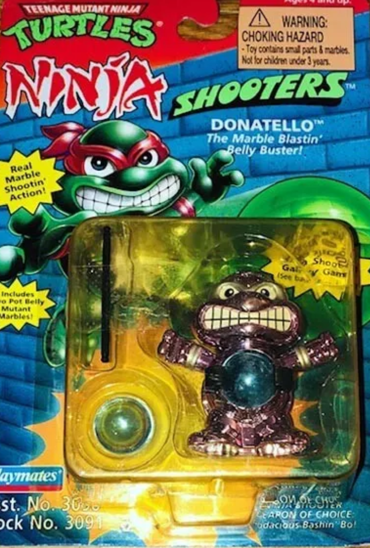 Playmates Super Battle B-Daman Bomberman x TMNT Teenage Mutant Ninja Turtles Shooters Donatello Model Kit Figure